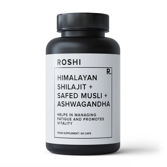 Himalayan Shilajit + Safed Musli & Ashwagandha